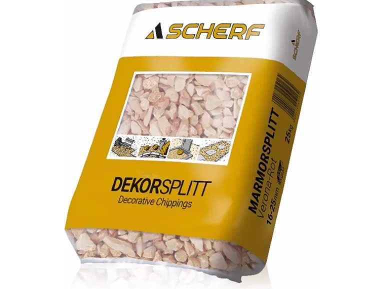 Marmorsplitt Verona-Rot 16 - 25 mm 25 kg PE-Sack