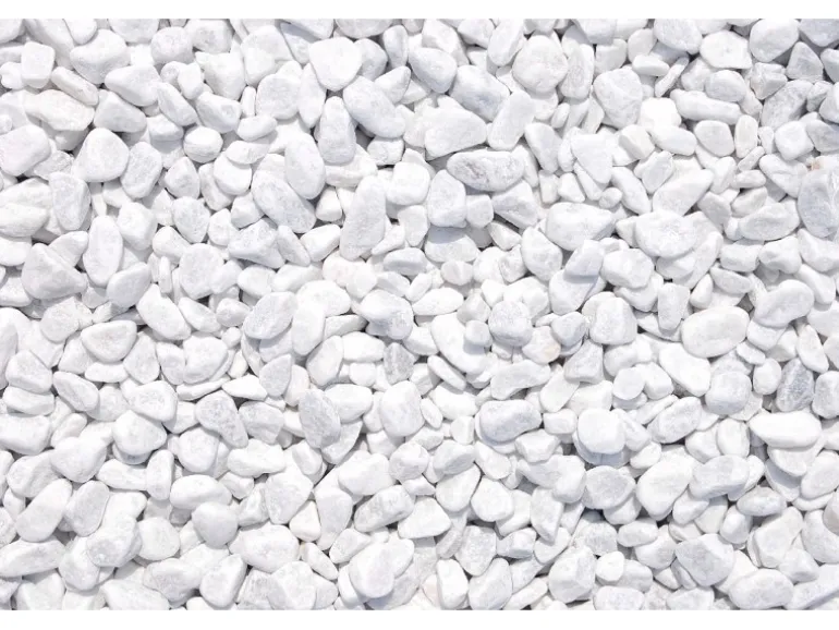 Marmorzierkiesel Carrara Weiß 12 -16 mm 1000 kg Big-Bag