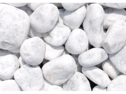 Marmorzierkiesel Carrara Weiß 60 - 100 mm 1000 kg Big-Bag