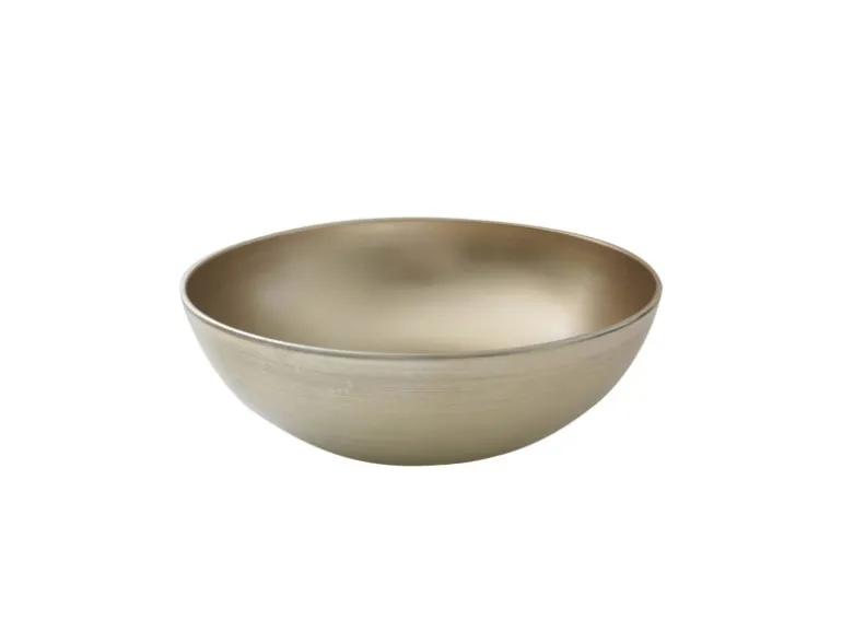 matches21 HOME&HOBBY Pflanzschale für Draussen in Champagner beige 20 x 7,5 cm