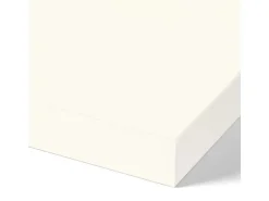 Möbelbauplatte Weiß 260 cm x 40 cm x 1,9 cm