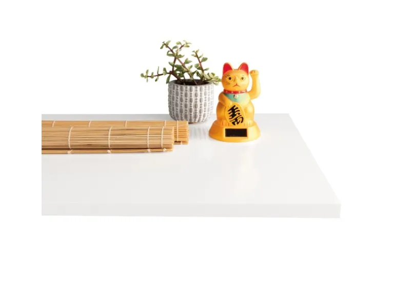 Möbelbauplatte Weiß 260 cm x 20 cm x 1,9 cm