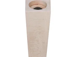 Möbelfuß Quadratisch Buche 55 / 40 mm x 130 mm