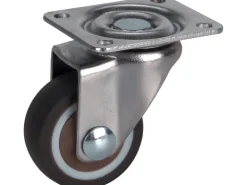 Möbelrolle mit Platte Ø 32 mm