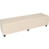 MCW Aufbewahrungs-Truhe Arezzo XXL Creme