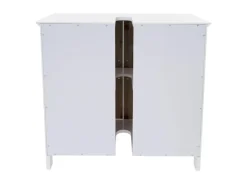 MCW Badset A85 Hochschrank Waschbeckenunterschank Kommode