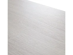 MCW Bücherregal A27 5 Ebenen Eiche-Optik Metall Weiß
