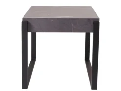 MCW Beistelltisch L53 Marmor-Optik Grau