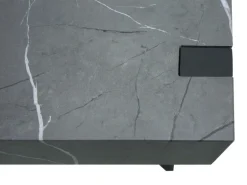 MCW Beistelltisch L54 Marmor-Optik Grau