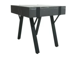 MCW Beistelltisch L54 Marmor-Optik Grau