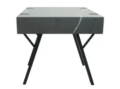 MCW Beistelltisch L54 Marmor-Optik Grau