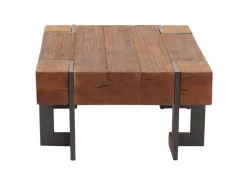 MCW Couchtisch A15 Braun 70x70cm