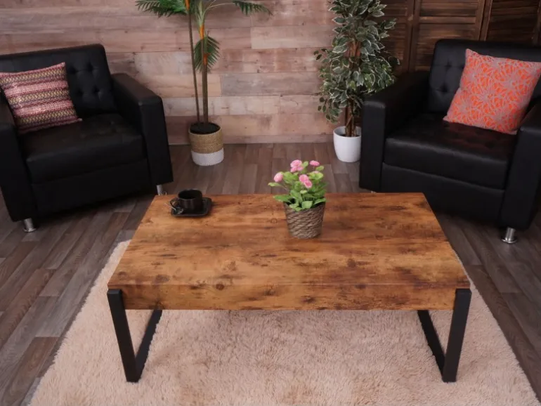 MCW Couchtisch L53 Dunkle Wildeiche