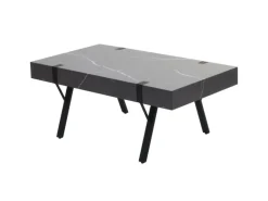 MCW Couchtisch L54 Marmor-Optik Grau