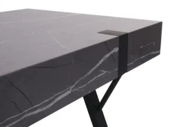 MCW Couchtisch L54 Marmor-Optik Grau