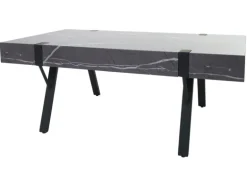MCW Couchtisch L54 Marmor-Optik Grau