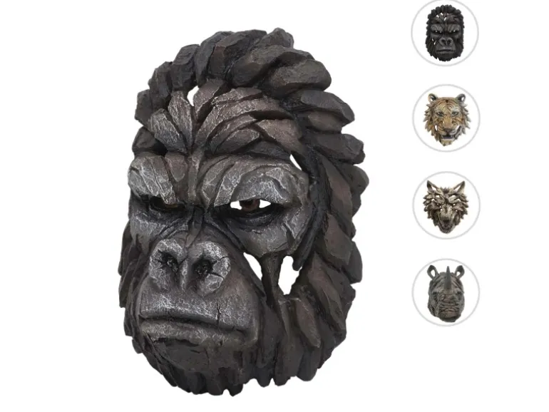 MCW Deko Schädel H41 Gorillakopf 34cm