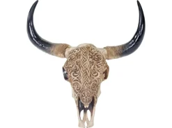 MCW Deko Schädel Longhorn