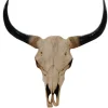 MCW Deko Schädel Longhorn Natur