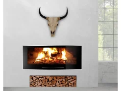 MCW Deko Schädel Longhorn Natur