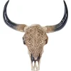 MCW Deko Schädel T454 Longhorn Tribal