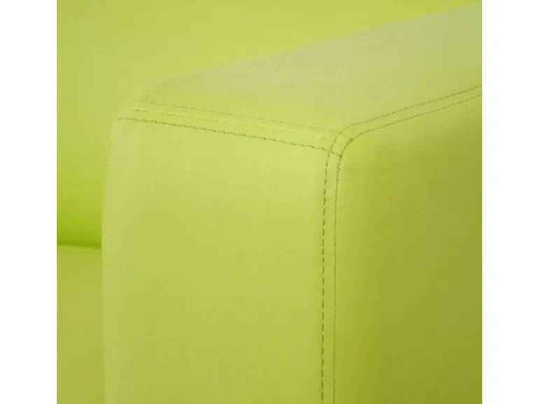MCW 2er Sofa Lille Kunstleder Hellgrün