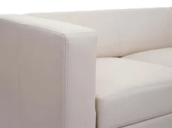 MCW 2er Sofa Lille Leder Creme