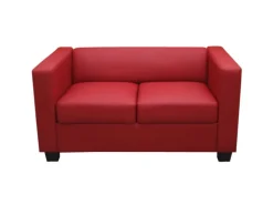 MCW 2er Sofa Lille Rot