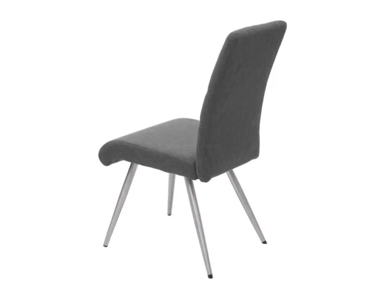 MCW Esszimmer-Set G55Bank Küchenstuhl Stuhl Grau-Braun Bank 180cm