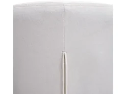 MCW Esszimmerstuhl F18 6er-Set Samt Creme-Weiß Goldene Beine