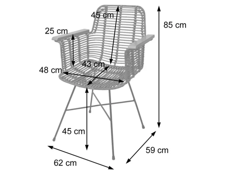 MCW Esszimmerstuhl M29 6er-Set