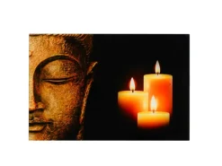 MCW Glasbild T117 40x60cm Buddha