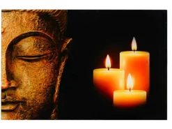 MCW Glasbild T117 40x60cm Buddha