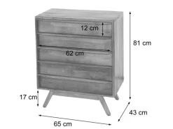 MCW Highboard L96 81x65x43cm