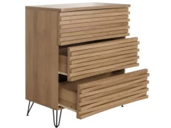 MCW Kommode M49 3 Schubladen Natur