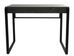 MCW Konsolentisch L53 Marmor-Optik Grau 80x100x54cm