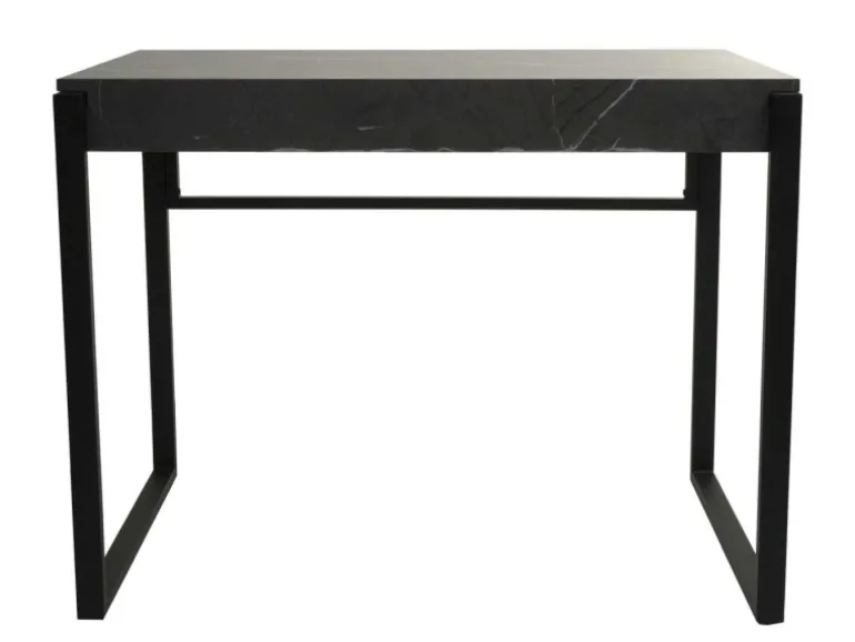MCW Konsolentisch L53 Marmor-Optik Grau 80x100x54cm