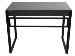 MCW Konsolentisch L53 Marmor-Optik Grau 80x100x54cm