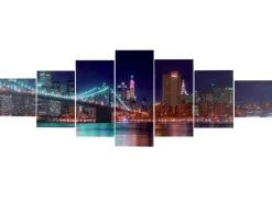 MCW Leinwandbild H375 New York 7-tlg.