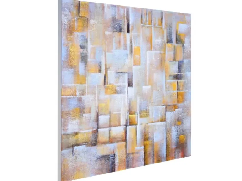MCW Ölgemälde Cubes Handgemalt