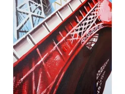 MCW Ölgemälde Eiffelturm Handgemalt