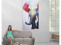 MCW Ölgemälde Elefant II Handgemalt