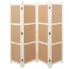 MCW Paravent G52 Braun 4 Panele 166x160cm