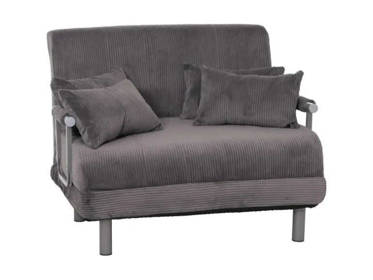 MCW Schlafsessel K29 Stoff Cord 330g/m² Dunkelgrau