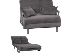 MCW Schlafsessel K29 Stoff Cord 330g/m² Dunkelgrau