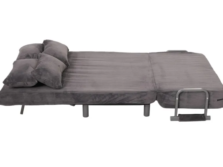 MCW Schlafsessel K29 Stoff Cord 330g/m² Dunkelgrau