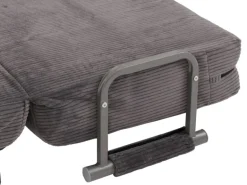 MCW Schlafsessel K29 Stoff Cord 330g/m² Dunkelgrau