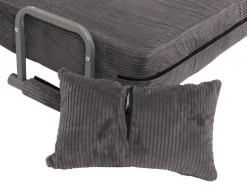 MCW Schlafsessel K29 Stoff Cord 330g/m² Dunkelgrau