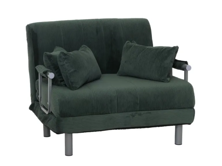 MCW Schlafsessel K29 Stoff Cord 330g/m² Grün