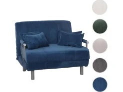 MCW Schlafsessel K29 Stoff Cord 330g/m² Blau